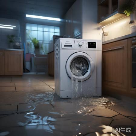 洗衣机水管接头坏，启示生活环节