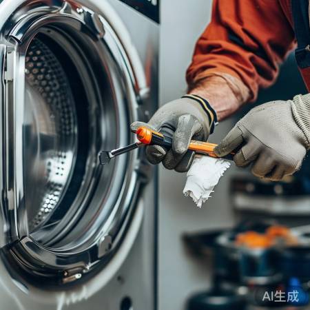 拆装洗衣机必备工具：螺丝刀、扳