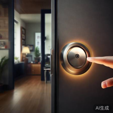“小米指纹锁，安全便捷，护家神