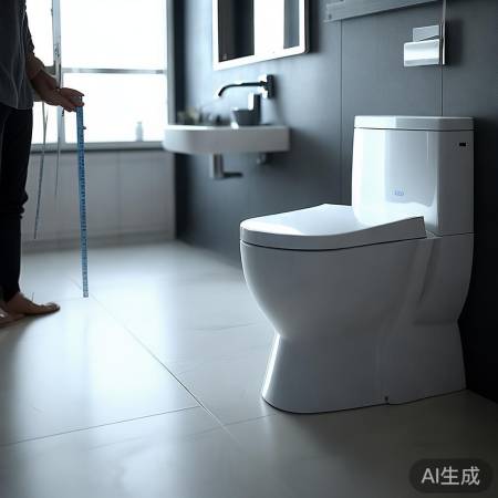 “智能马桶，量卫生间选型号”