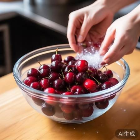 樱桃清洗步骤详解