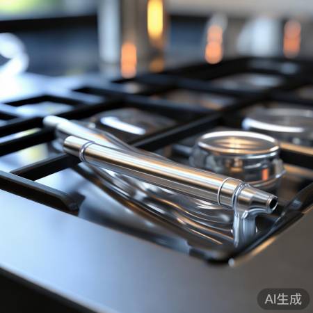 方太燃气灶软管：不锈钢耐用硅胶