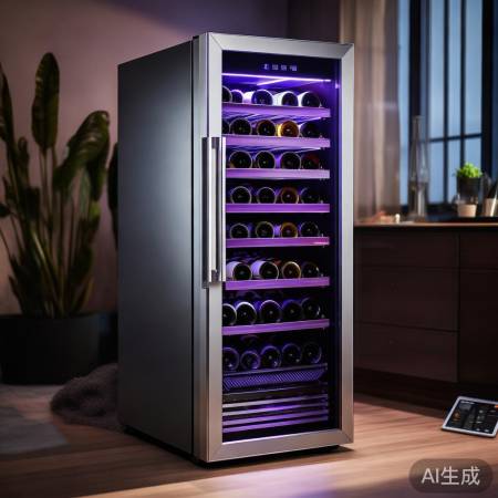 智能红酒柜，手机控温，LED照