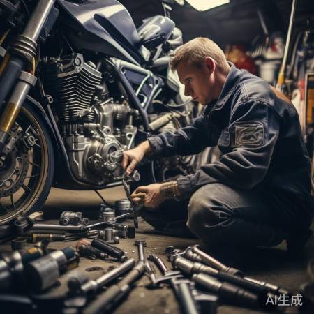 安装排气管，工具先行，新手慎用