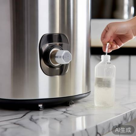 “热水器进水口清洁，提升热效率