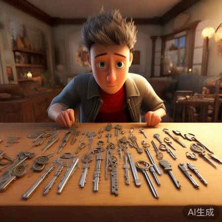 “揭秘：防盗门钥匙数量之谜！”