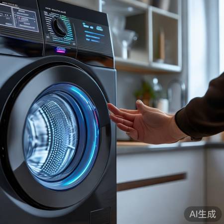 智能洗衣机,防卡衣失踪神器