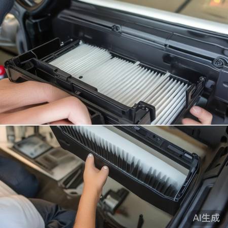 换空调滤芯,选原厂匹配,装回螺