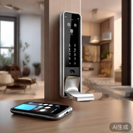 智能指纹锁，多解锁方式，便捷安