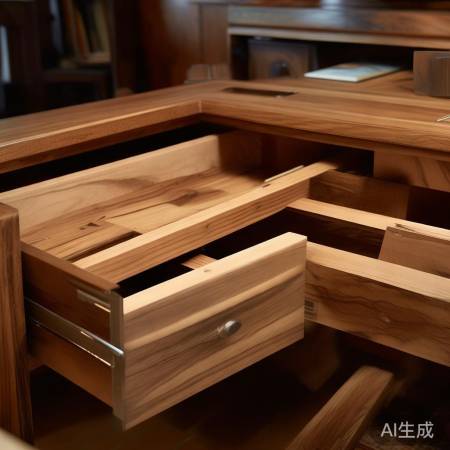 巧妙设计暗藏保险柜,安全便捷。