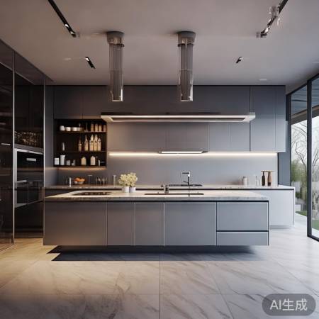 “智能厨房热水器，远程控温一机