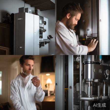 壁挂炉管道检查防泄漏