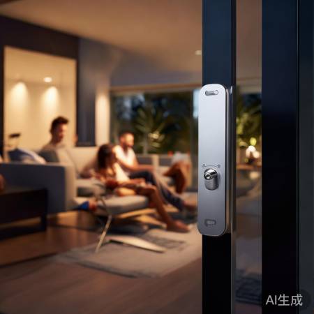 指纹锁铝型材,安全便捷品质家