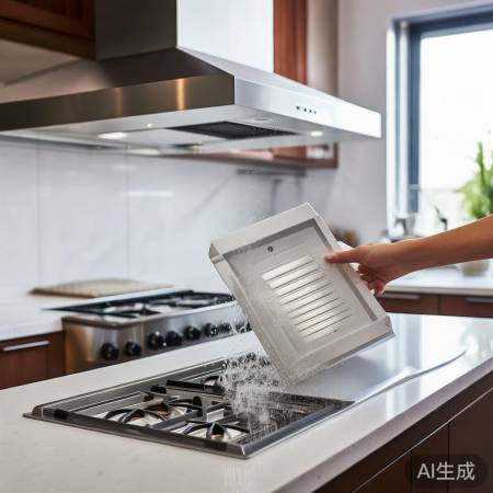 油烟机易清洁,省心升级。
