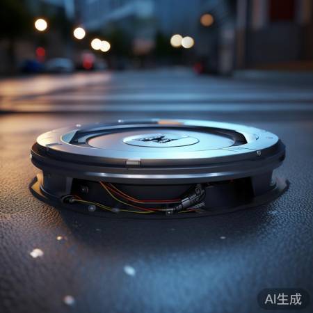 智能井盖电磁锁,防盗安全保障。