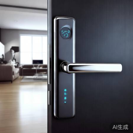 科技指纹锁,安全便捷生活