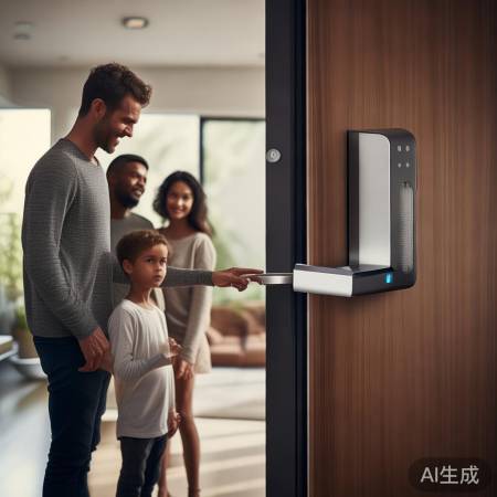 指纹锁安全,加密技术保障。