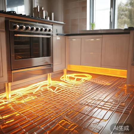 燃气灶灶台，地暖墙面装修调整