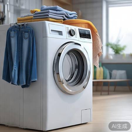 智能洗衣机,自动调整洗涤程序,