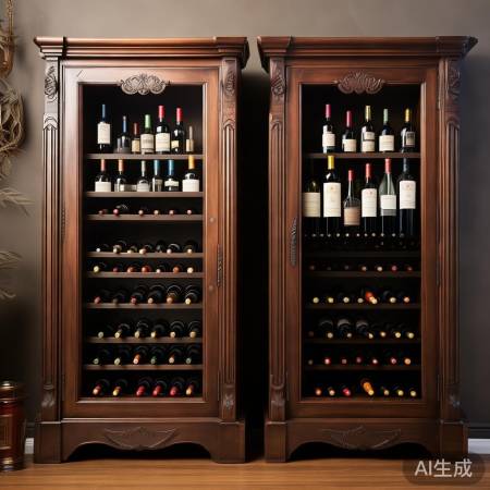 红酒柜,容量适中,满足收藏或日