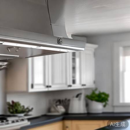 抽油烟机安装检查,螺丝拧紧确保