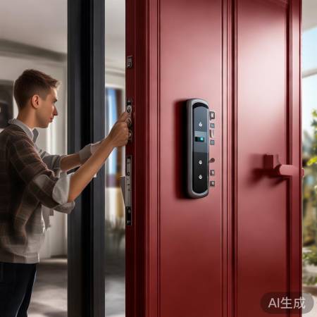 红铜防盗门,锁具安全,密封防风