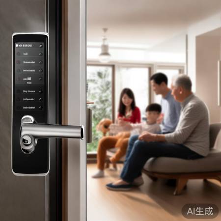 智能锁记录解锁，家人行踪温馨知