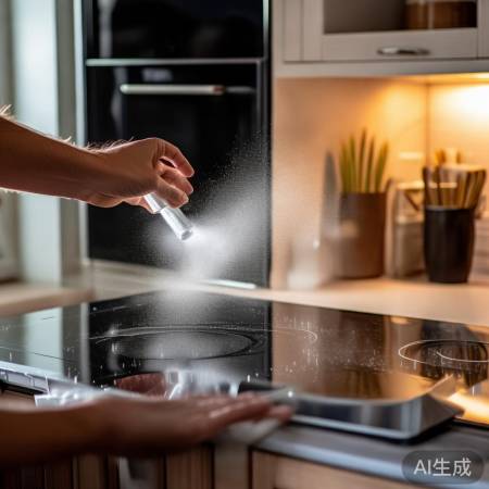 喷防油剂，轻松擦油迹