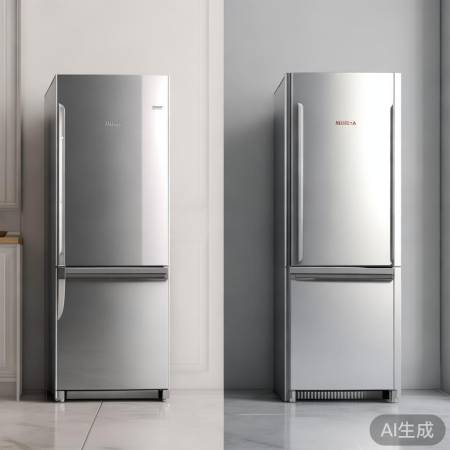简约线条美菱,创新设计美的冰箱