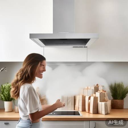 限时优惠,荣事达白烟机,礼品相