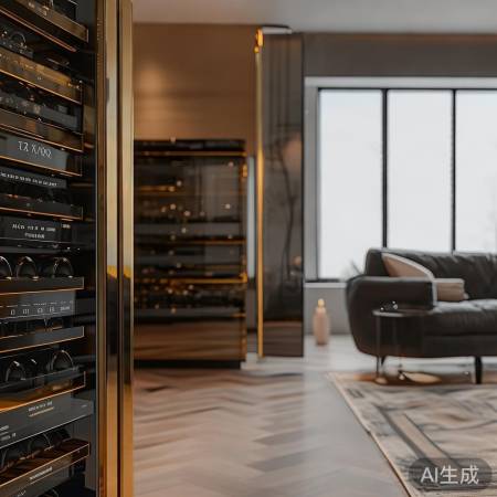 XX红酒酒柜定制，智能家居新体