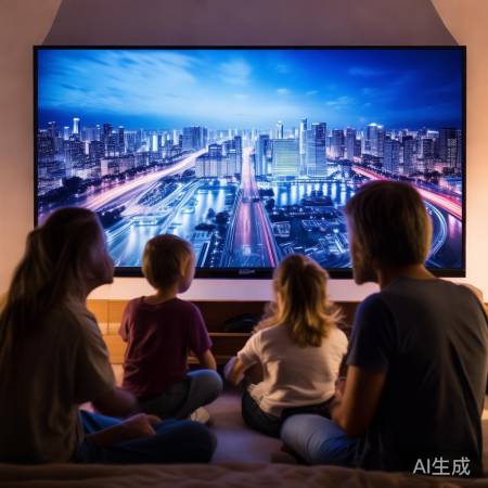 “BOE电视，高清新体验，焕新