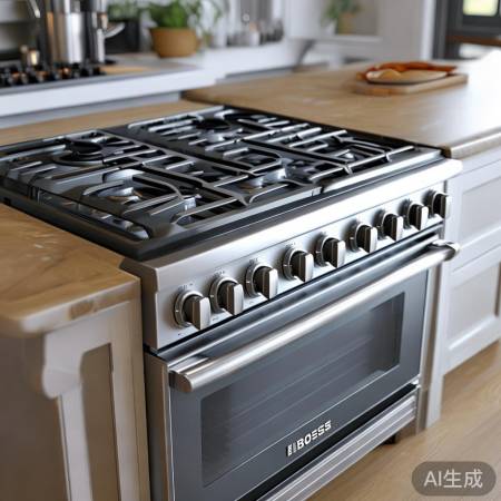 老板灶具,简约大方,三色可选。