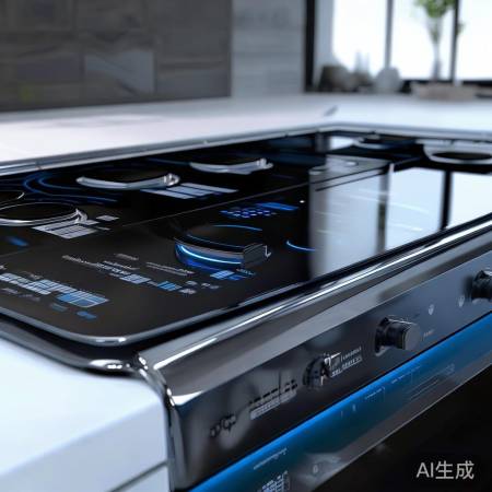 分体灶智能化，感应清洁更便捷