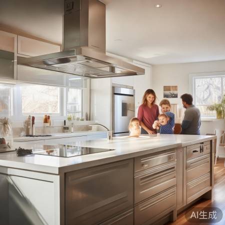 集成灶通风佳，分体灶需单独油烟