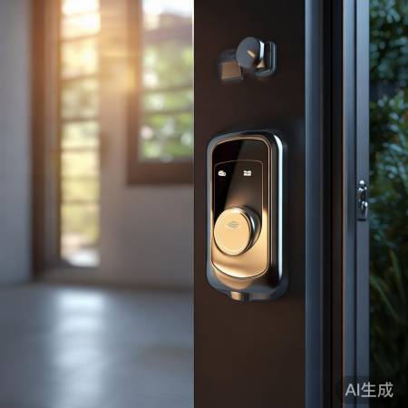 指纹锁保障家门安全,荣事达指纹