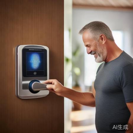 指纹锁操作简便,存储多指纹,便