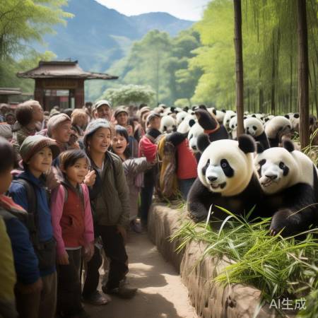 成都熊猫基地导览，与自然和谐同