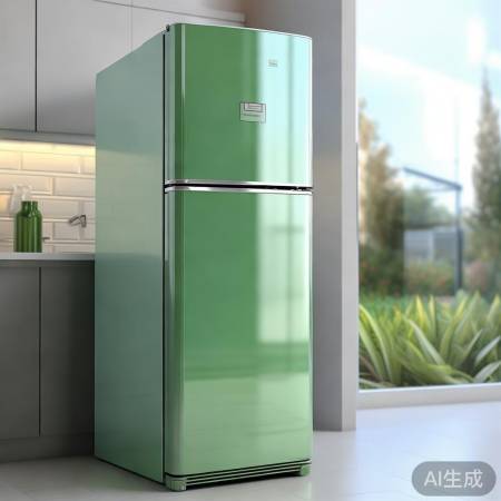 环保冰箱，低碳生活，地球降温。