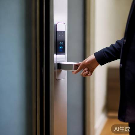 指纹锁轻松录入,多种解锁便捷。