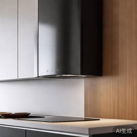 万家乐油烟机AK6,现代厨房亮