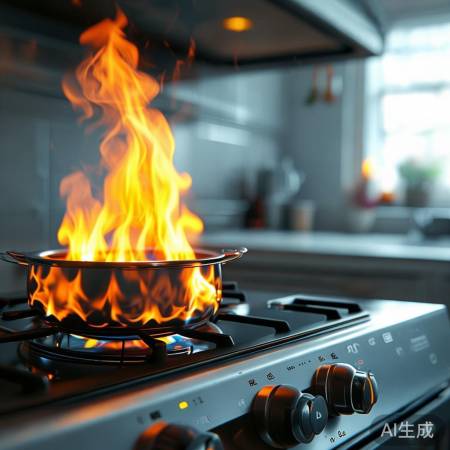 燃气灶火力:大火炒菜,小火煲汤
