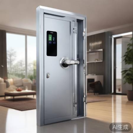 智能防盗门，远程监控锁，安全实