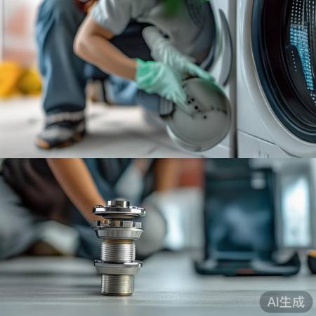 “洗衣机排水阀急救技巧”