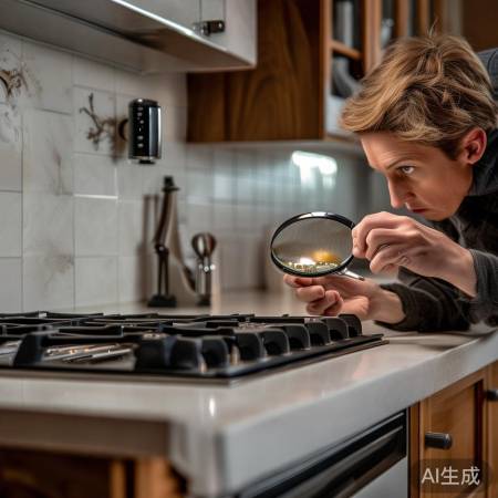 检查燃气灶电池,避免红灯频闪