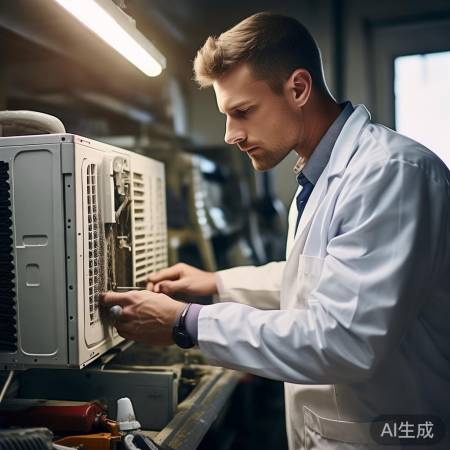 空调维修前先自检排水管