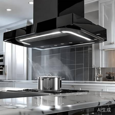 集成灶抽油烟机，大风量低噪音，