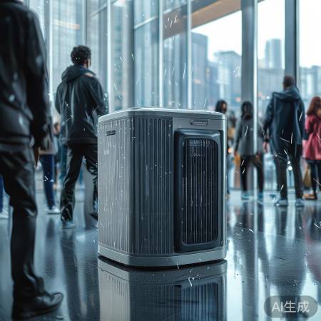 新型空气能热泵,防水技术升级。