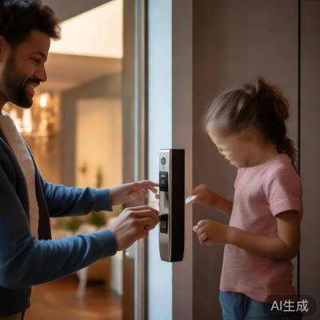 科技生活，指纹锁新宠