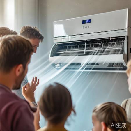 检查空调开启及模式